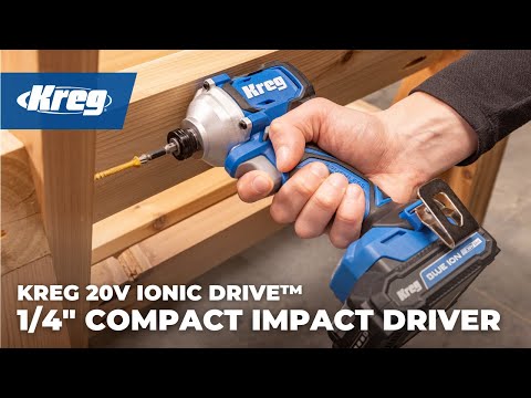 20V Ionic Drive™ 1/4" Compact Impact Driver (Tool Only)