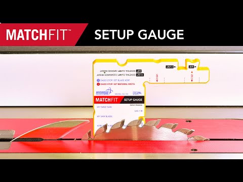 MATCHFIT Setup Gauge
