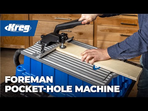 Foreman Pocket-Hole Machine