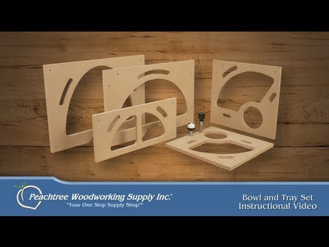 Bowl & Tray Template Kit