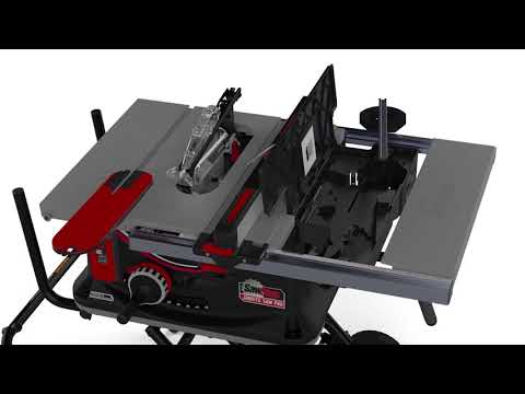 10" Jobsite Saw PRO / JSS™ Includes jobsite mobile cart & fence system