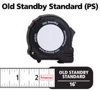 Old Standby Standard 16' Tape Measure