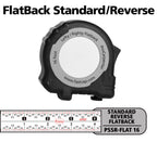 Flatback Metric Standard 16' Tape Measure