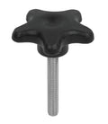 2" Studded Star Knob