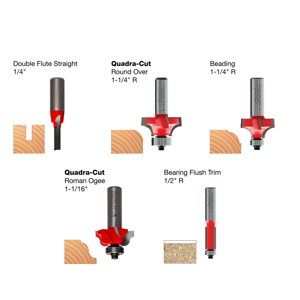 5 Piece Introductory Bit Set