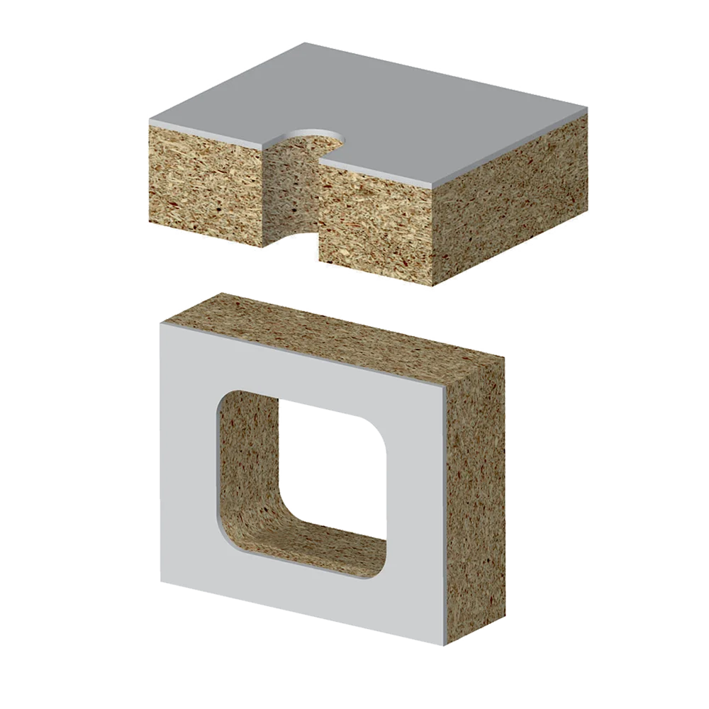 Double Flute Panel Pilot Router Bits