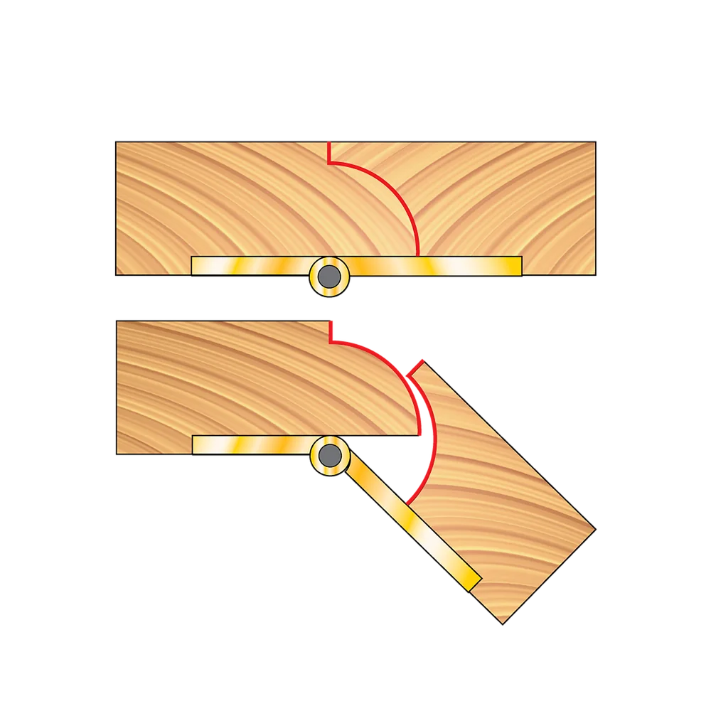 Drop Leaf Table Router Bit Set