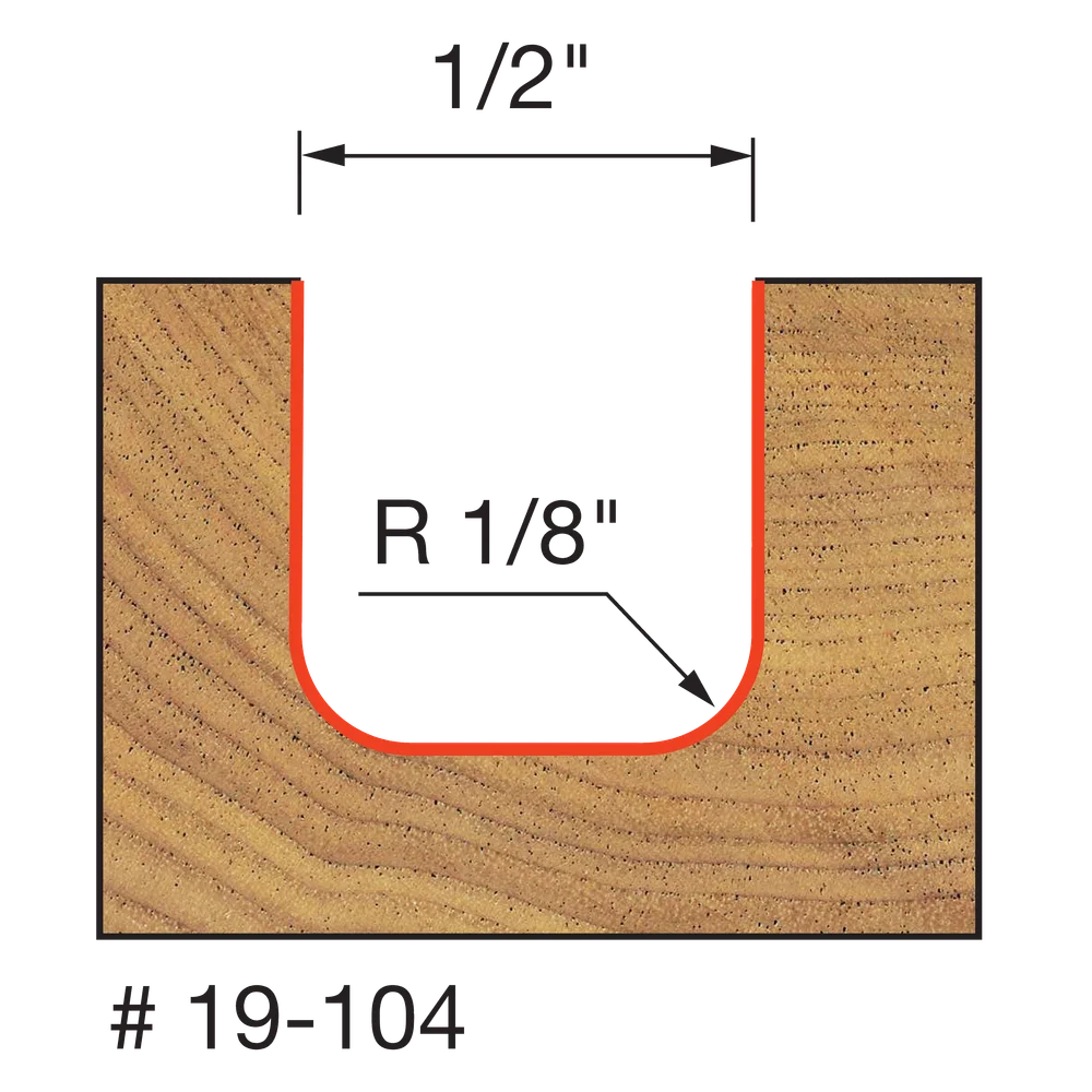 Dish Carving Router Bits