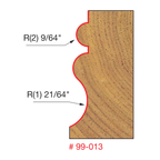 Face Molding Router Bits