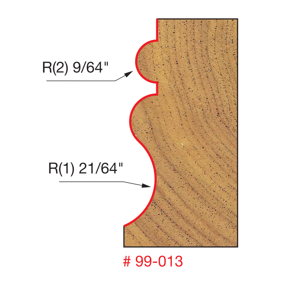 Face Molding Router Bits