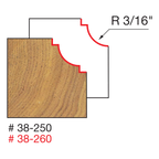 Classical Cove Router Bits